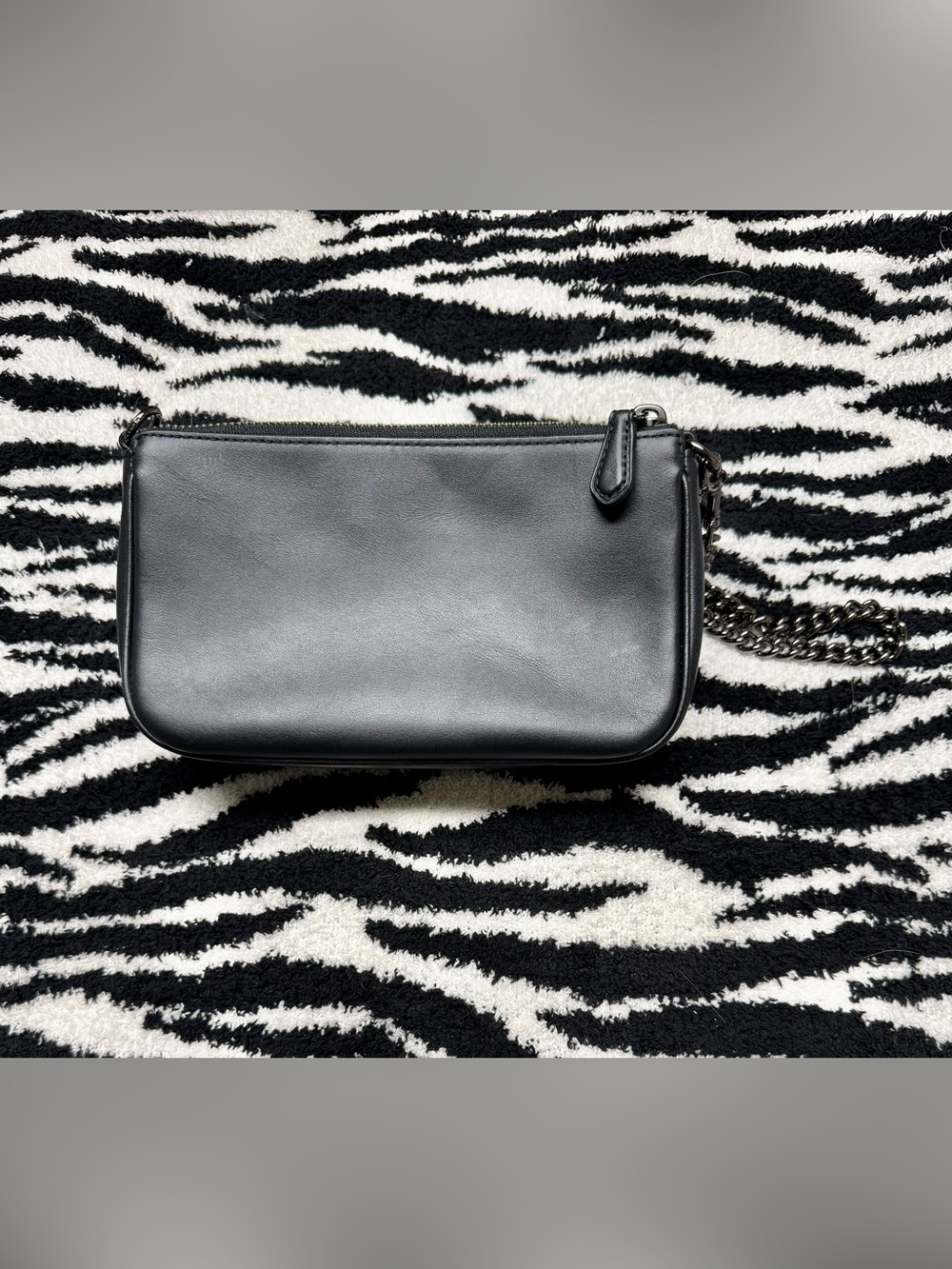 COACH Crystal Embellished Nolita 19 Wristlet - Picture 3 of 12